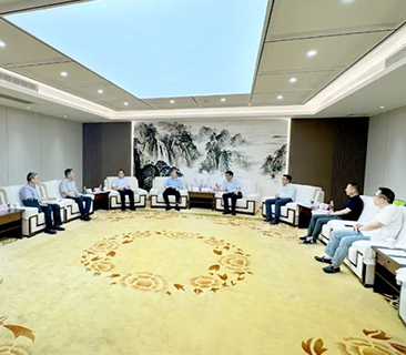 广东能源集团党委书记、董事长张帆一行莅临6731· mo顶级游戏娱乐能源考察交流